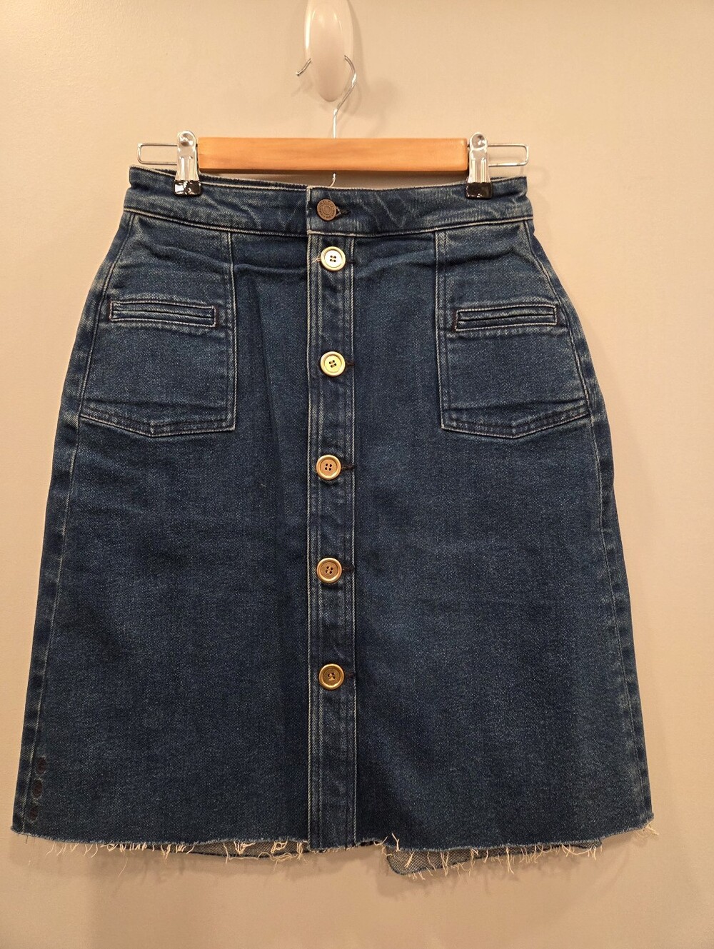 Etica NWOT Sophia Trouser Denim Skirt Size 0-2